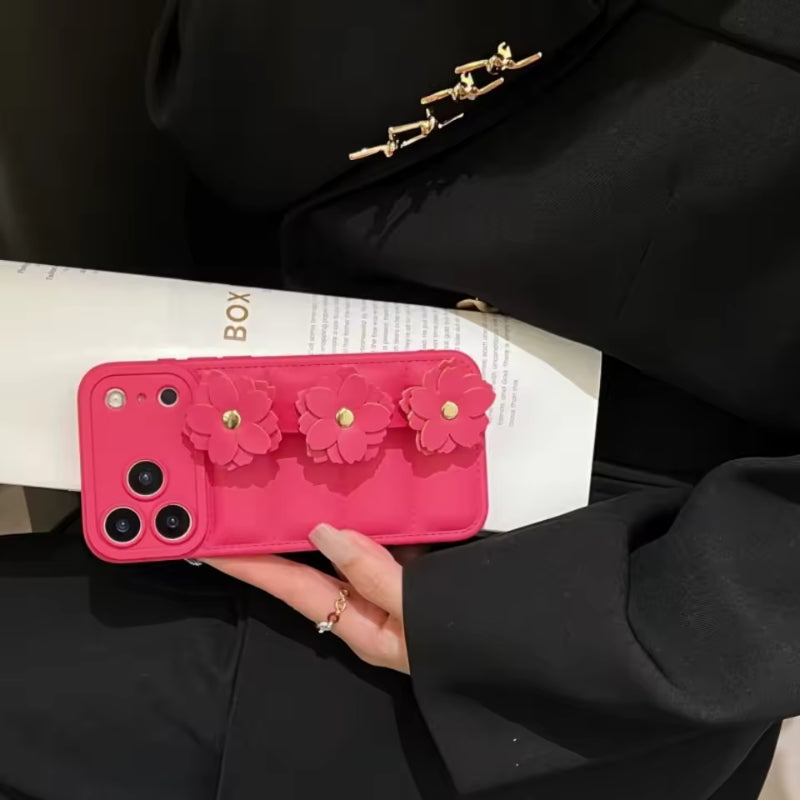 Floral Strap Luxury Case