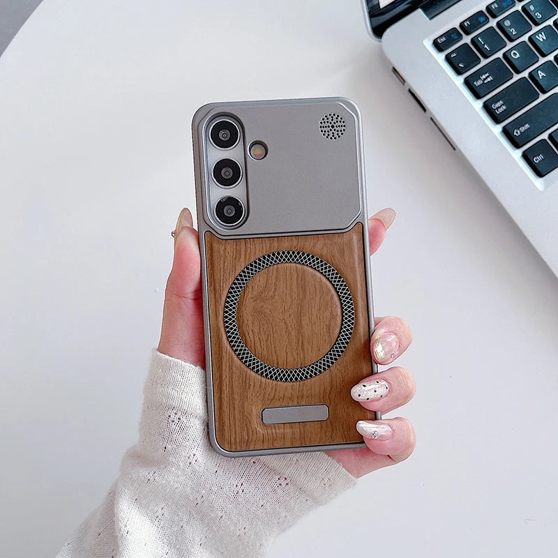 Contemporary MagSafe Wood Case