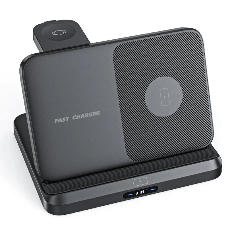 PowerRush Wireless Fast Charging Stand