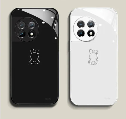 Modern Glossy Rabbit Silhouette Case - OnePlus