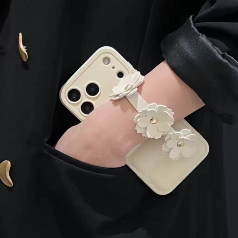 Floral Strap Luxury Case