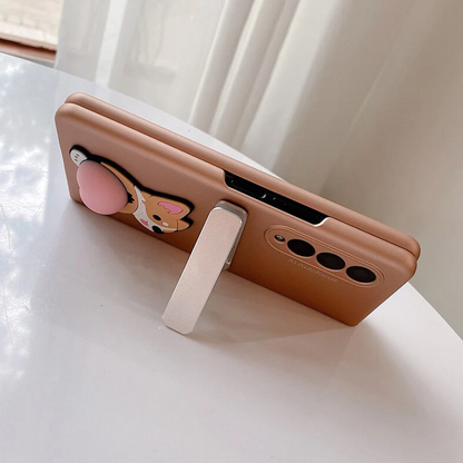 Puppy Pop Metal Fold Case - Samsung