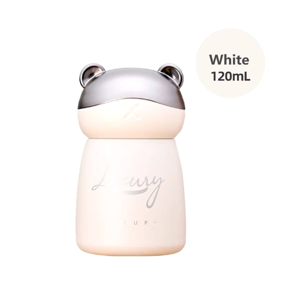 Mini Cute Bear Thermos Water Bottle