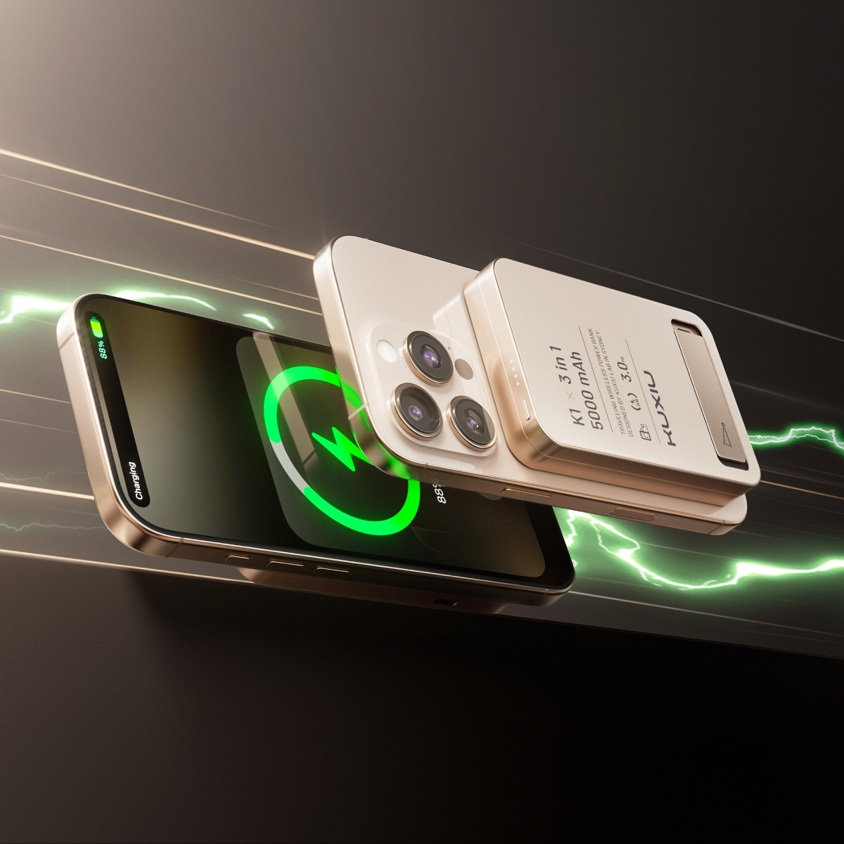 Electra 15W Twist 5000mAh Magnetic Power Bank