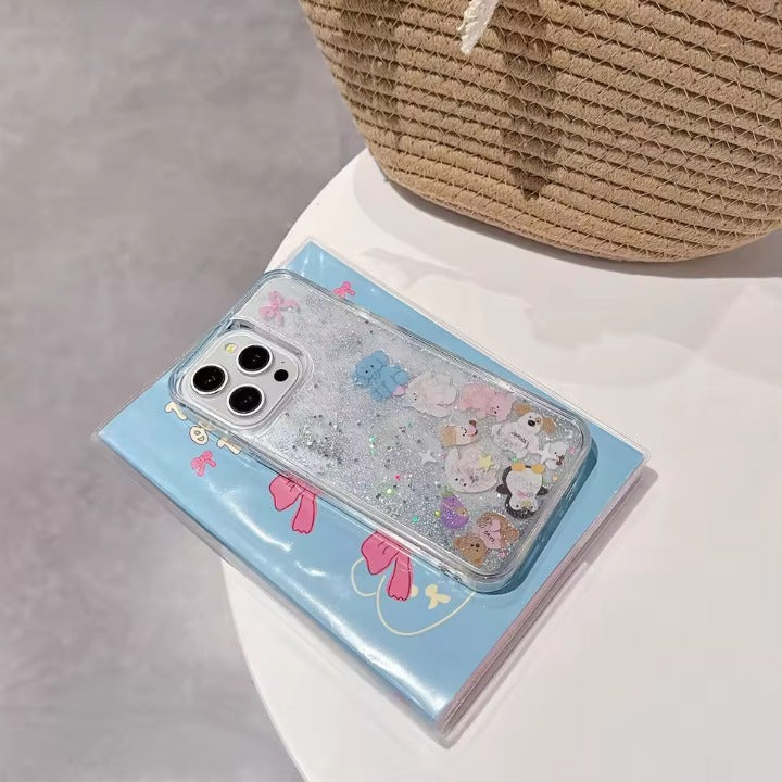 Glitter Pastel Pop Phone Cases