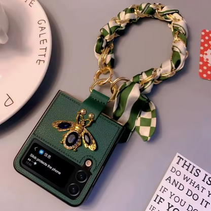 Bee Silk Bracelet Ring Case - Samsung