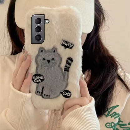 Cozy Kitten Fluff Case - Samsung