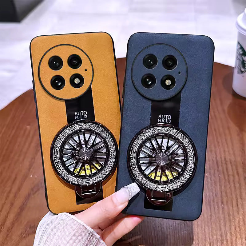 Elite Ring Premium Guard Leather Case - OnePlus