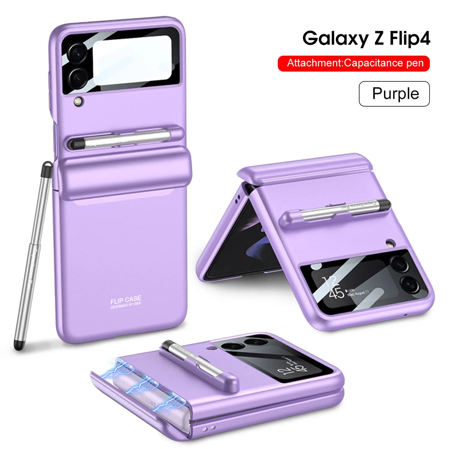 Magnetic Stylus Flip Case - Samsung