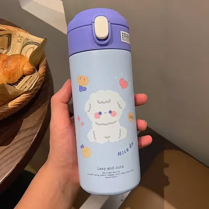 Cool Cartoon Buddy Insulated Stainless Tumbler