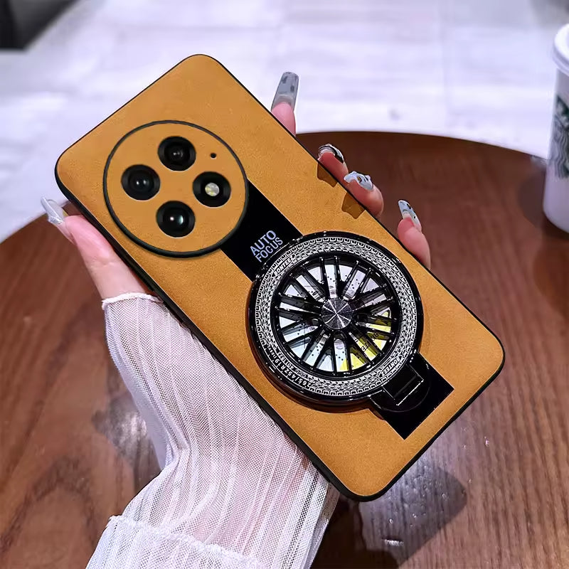 Elite Ring Premium Guard Leather Case - OnePlus