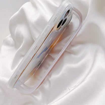 Chic Floral Dream Phone Case with Strap