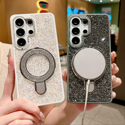 Rhinestone Glam Magnetic Case