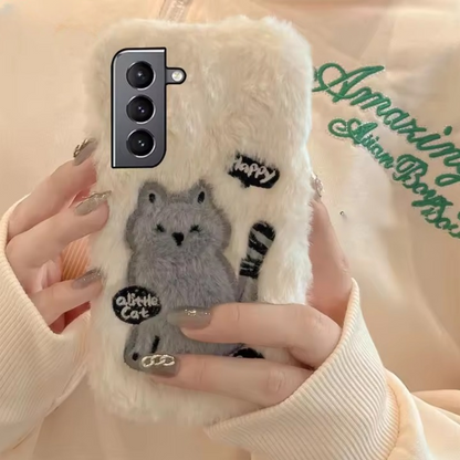 Cozy Kitten Fluff Case - Samsung