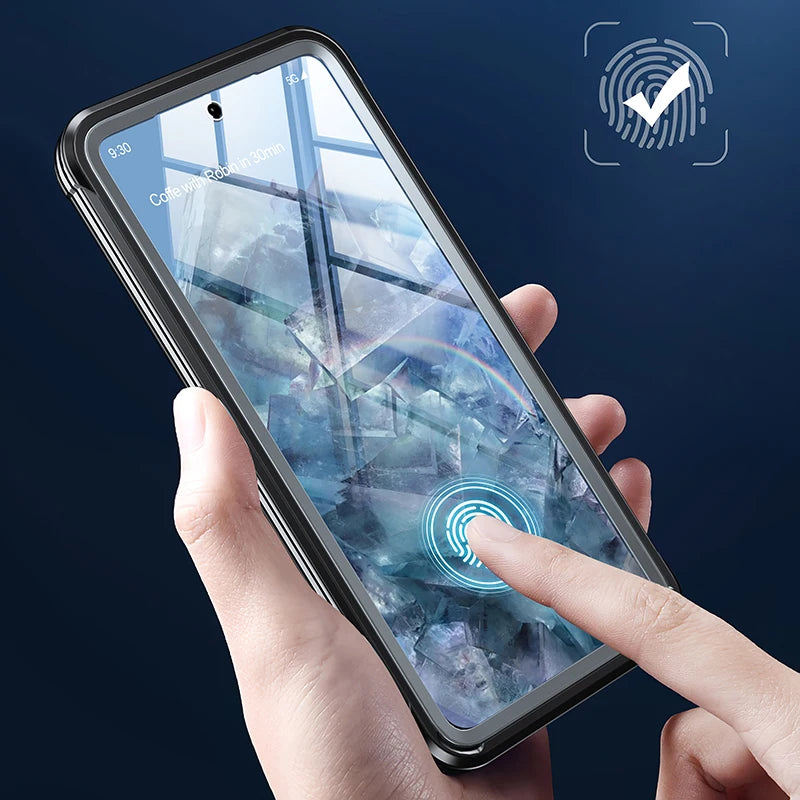 Google Pixel 10 Series Dual Shield Magnetic Glass Case