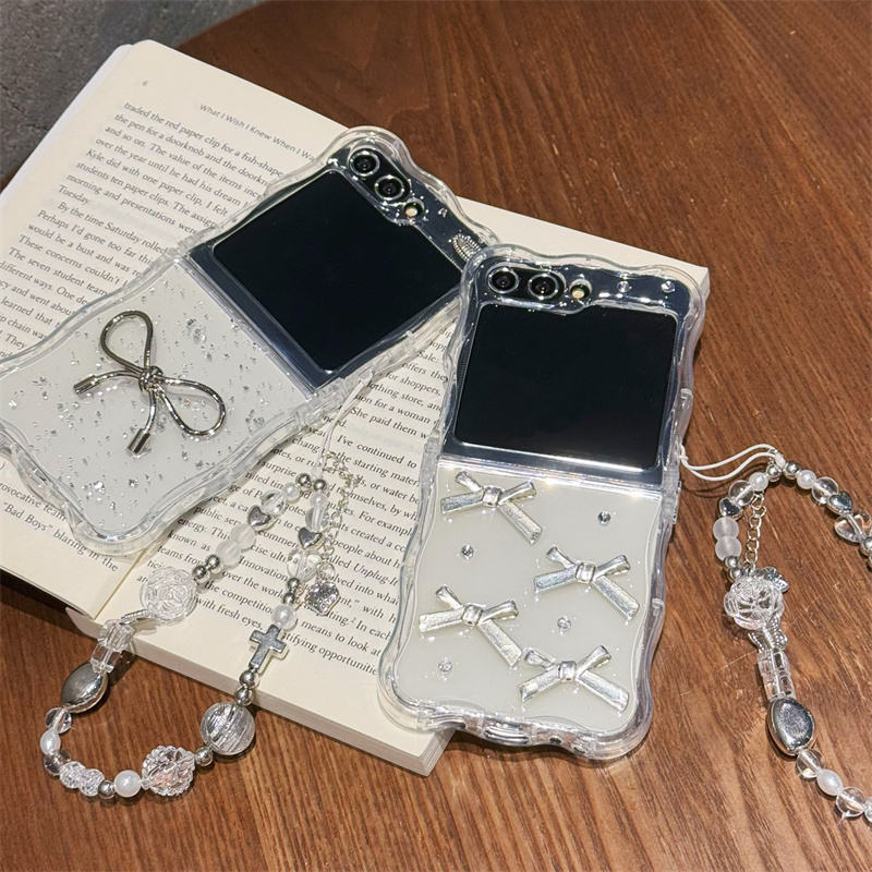 Trendy Glitter Bling Clear Case - Samsung