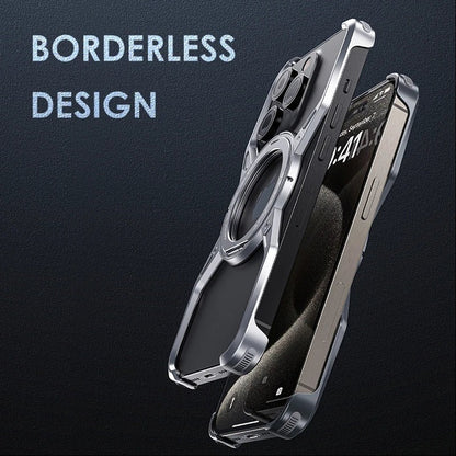 Titanium Frameless Cooling Bracket Case - iPhone