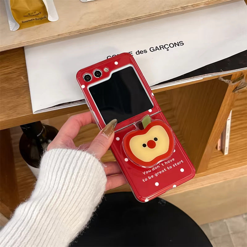 Polka Apple Charm Case - Samsung