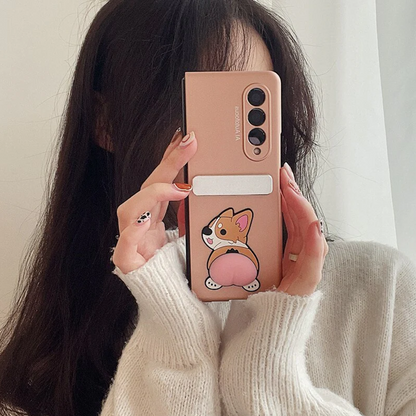 Puppy Pop Metal Fold Case - Samsung
