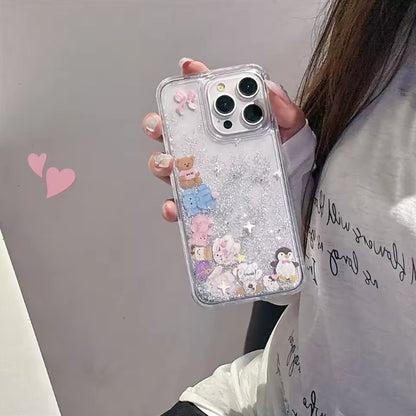 Glitter Pastel Pop Phone Cases