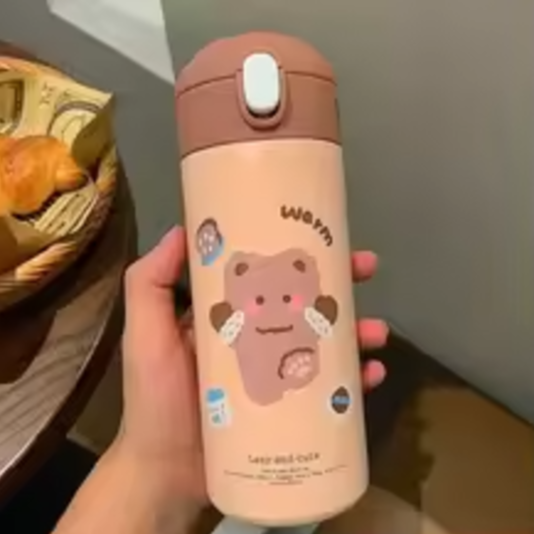 Cool Cartoon Buddy Insulated Stainless Tumbler