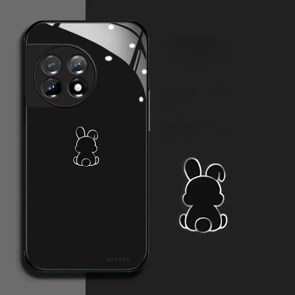 Modern Glossy Rabbit Silhouette Case - OnePlus