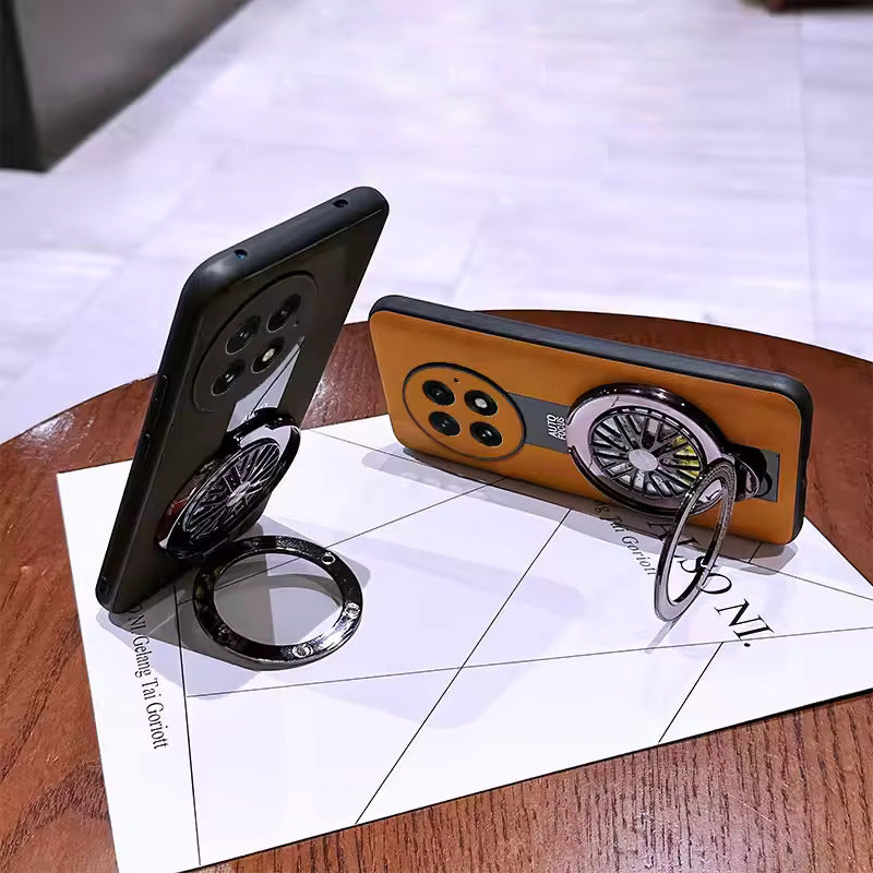 Elite Ring Premium Guard Leather Case - OnePlus