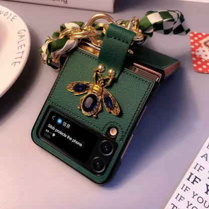 Bee Silk Bracelet Ring Case - Samsung