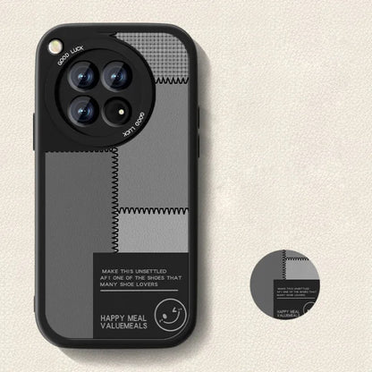 Zigzag Stitch-Inspired Protective Phone Case - OnePlus