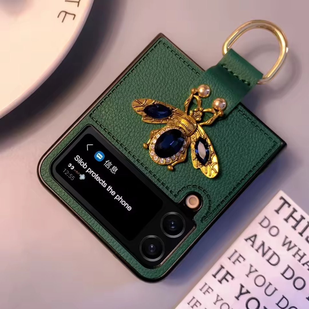 Bee Silk Bracelet Ring Case - Samsung