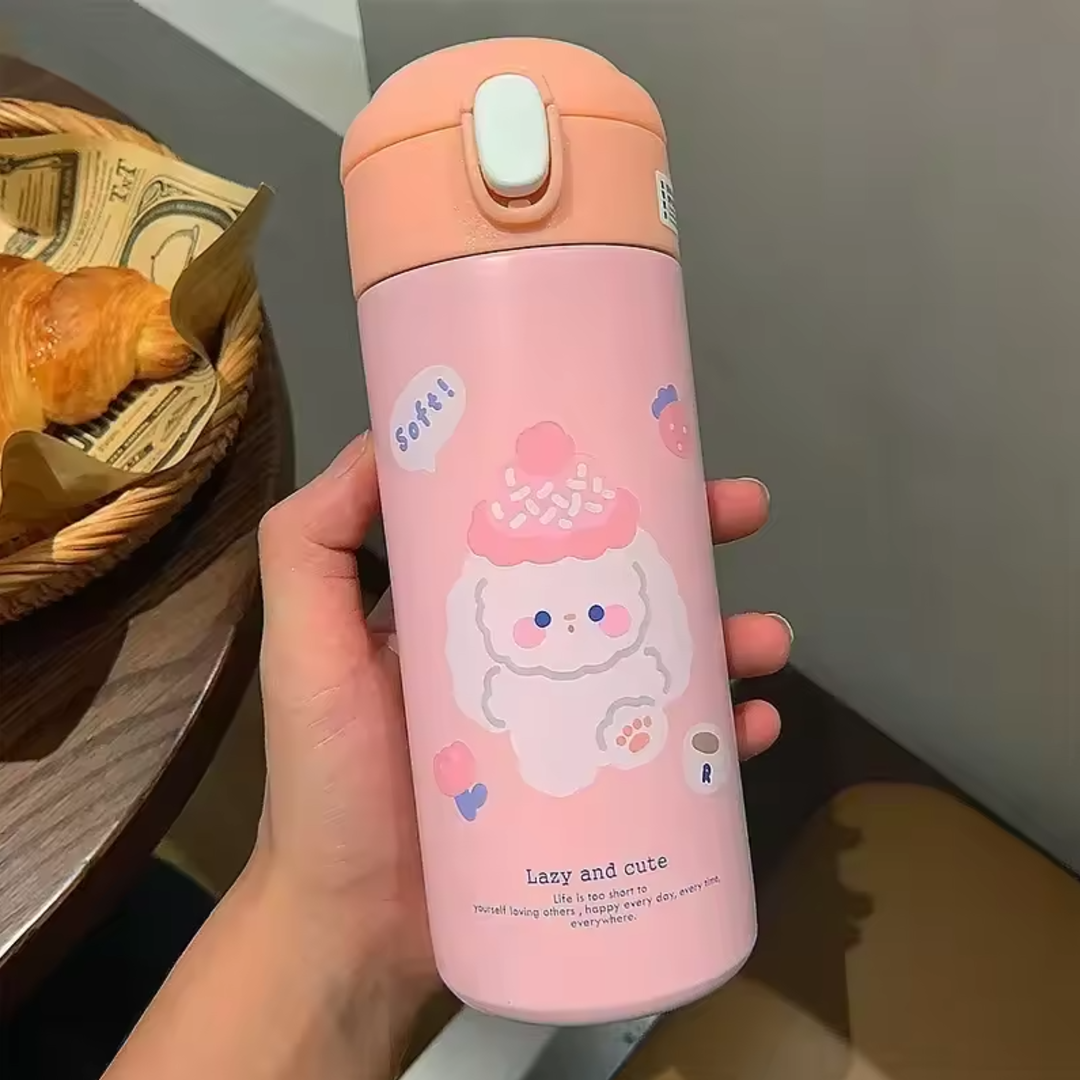 Cool Cartoon Buddy Insulated Stainless Tumbler