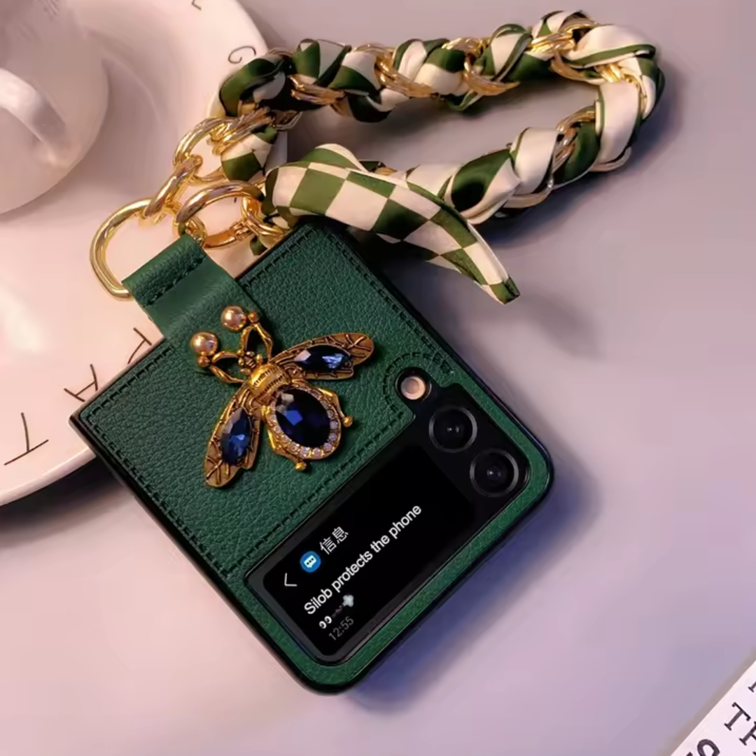 Bee Silk Bracelet Ring Case - Samsung