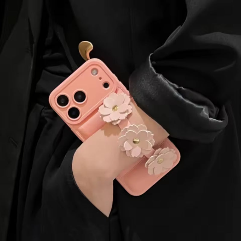 Floral Strap Luxury Case
