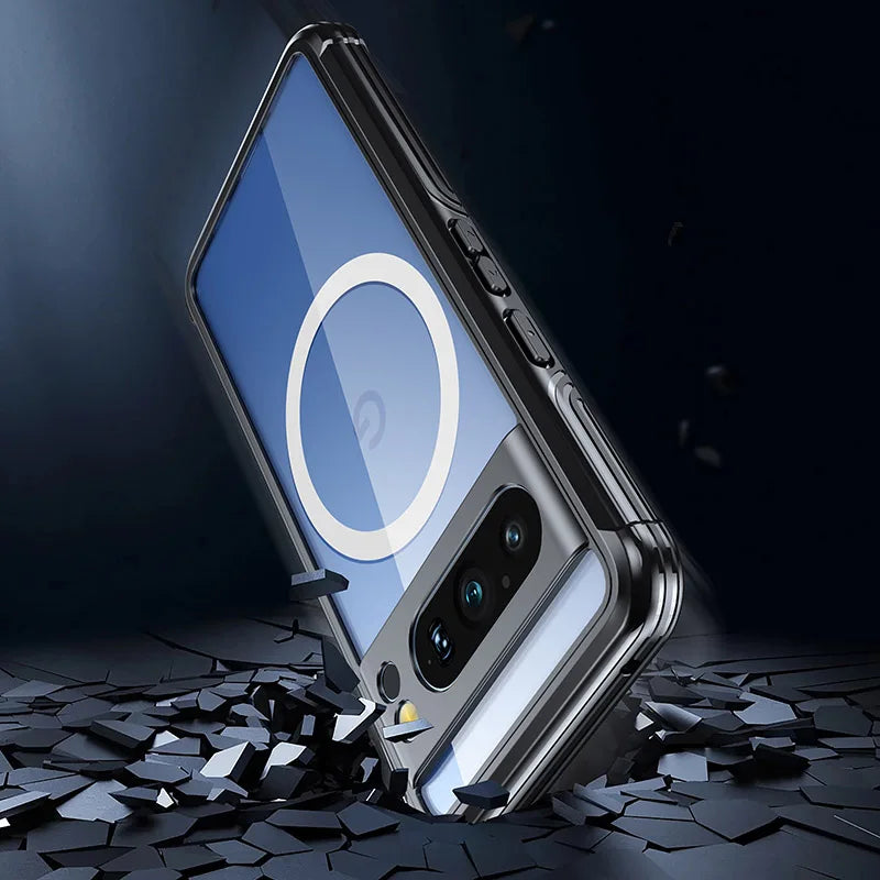 Dual Shield Magnetic Glass Case - Google