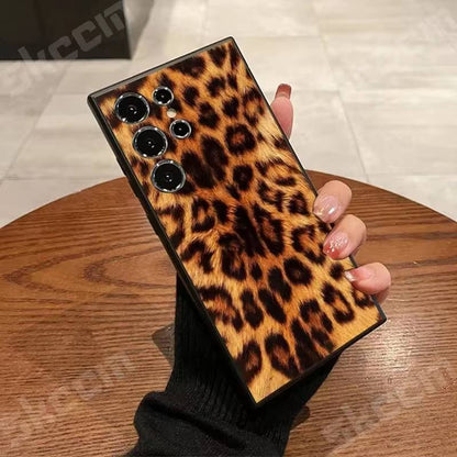 Leopard Skin Print Case - Samsung