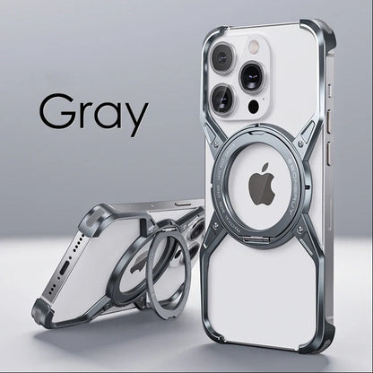 Titanium Frameless Cooling Bracket Case - iPhone