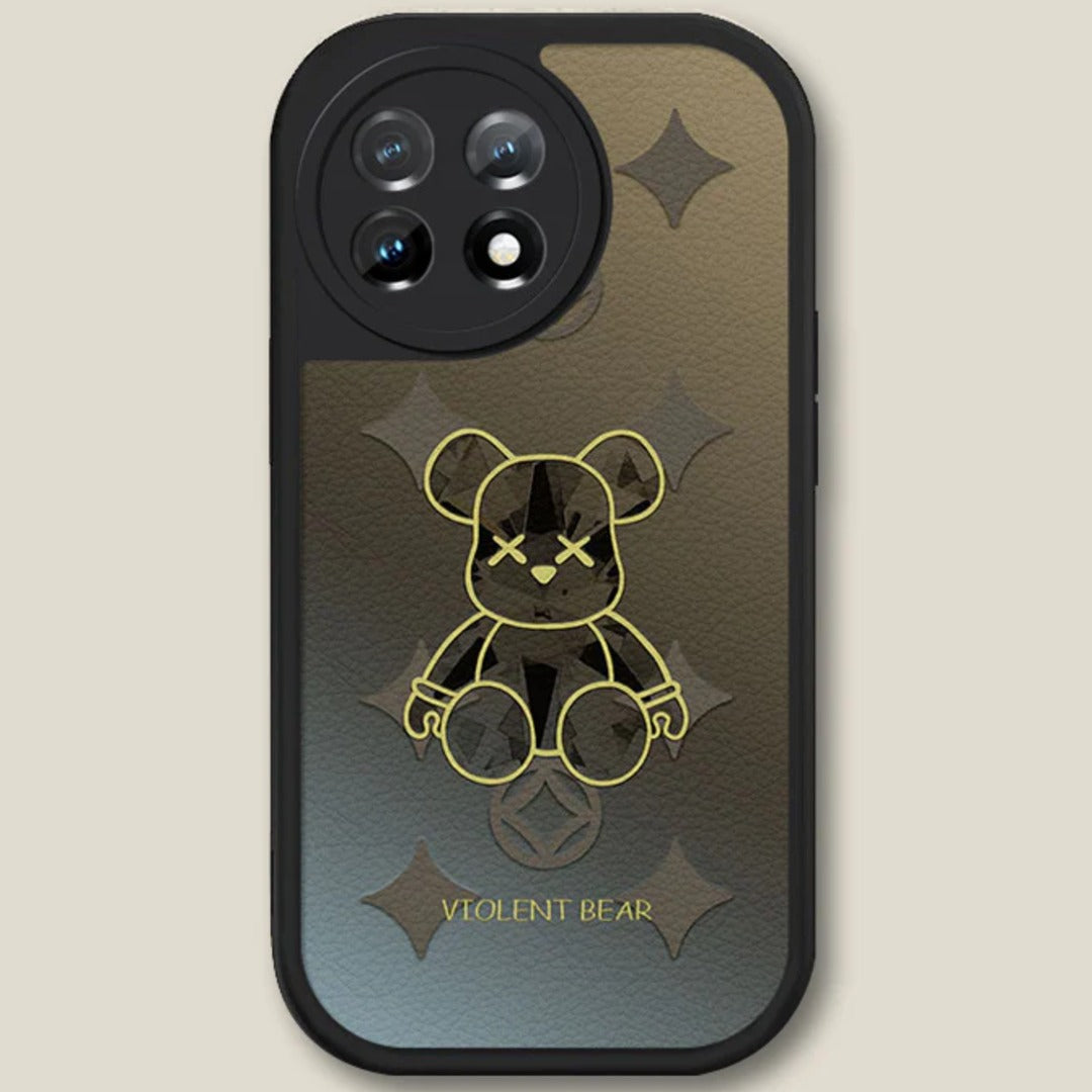 Stylish Printed Leather Phone Case