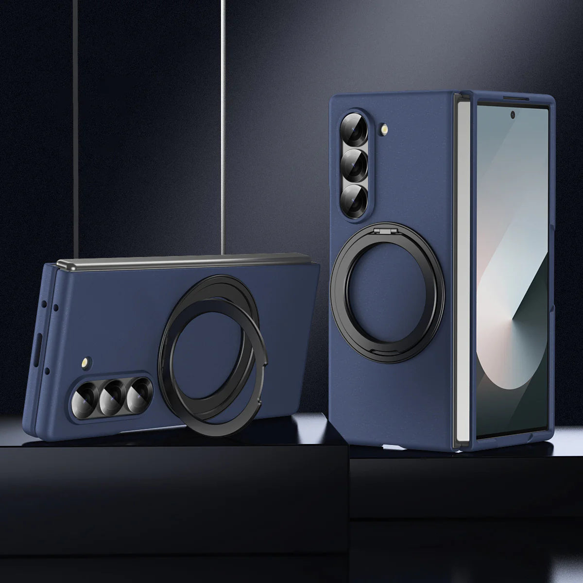 Galaxy Z Fold Series Ergonomic 360° Swivel Stand Phone Case