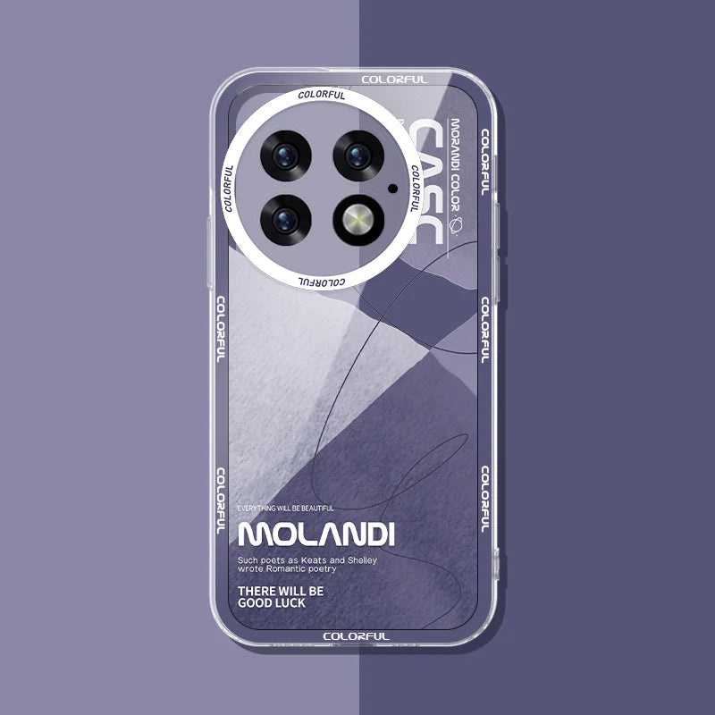 Pastel Transparent Luxe Case - OnePlus