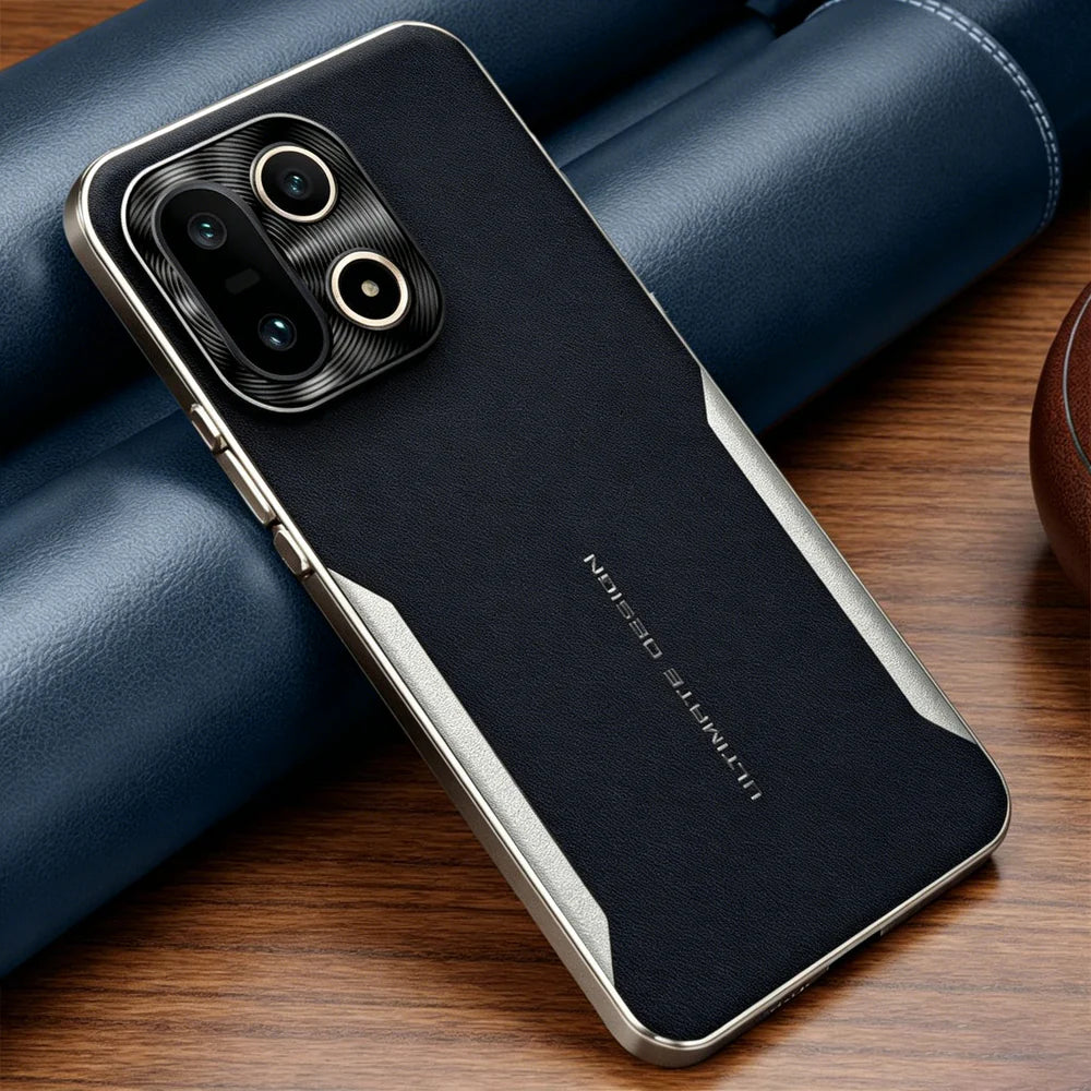 OnePlus 15 Series Vintage Executive Leather Armor Case