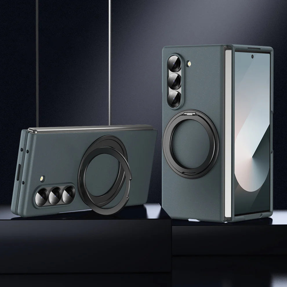 Galaxy Z Fold Series Ergonomic 360° Swivel Stand Phone Case