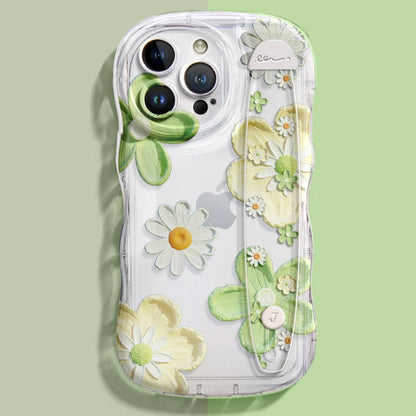 Bloom Strap Transparent Phone Case