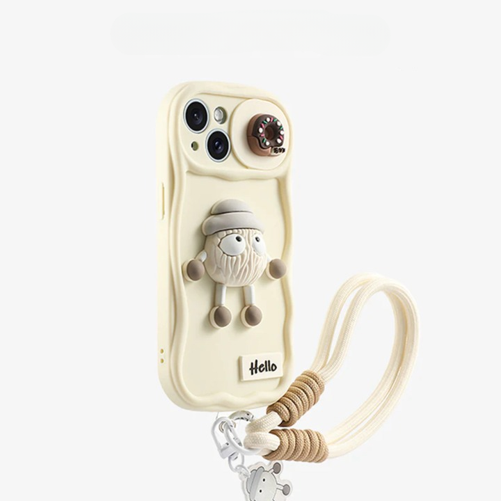 Cartoon Lanyard Phone Case