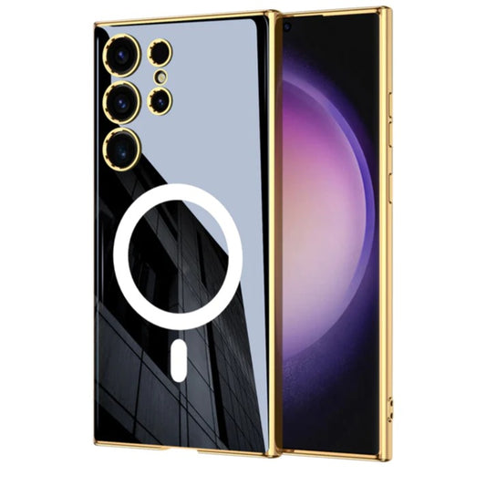 ElectroPlated Platinum Guard Magsafe Case - Samsung