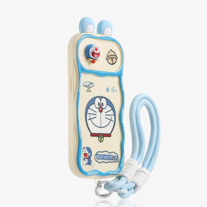 Cartoon Lens Glide Case with Lanyard