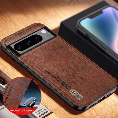 Matte Leather Anti-Fingerprint Case - Google Pixel