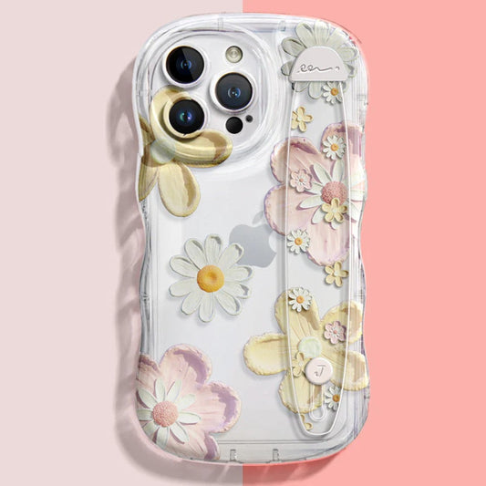 Bloom Strap Transparent Phone Case