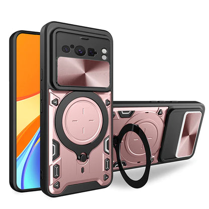 Rotating Ring Stand Anti-Fall Case - Google Pixel