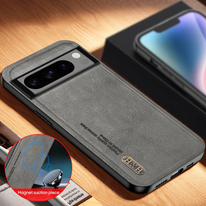 Matte Leather Anti-Fingerprint Case - Google Pixel