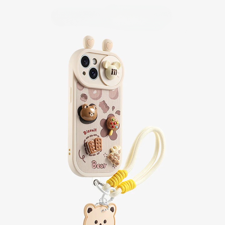 Cartoon Lanyard Phone Case